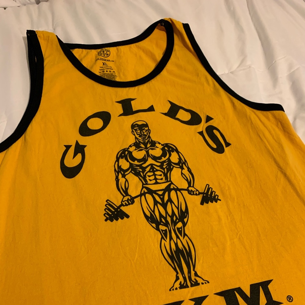 Golds Gym stringer/Tank top